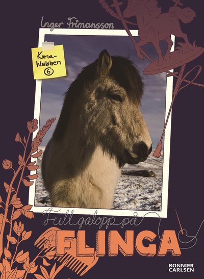 Cover for Inger Frimansson · Full galopp på Flinga (Hardcover Book) (2015)
