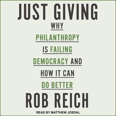 Cover for Rob Reich · Just Giving (CD) (2019)