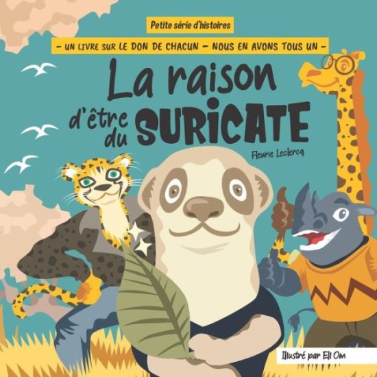 Cover for Fleurie LeClercq · La raison d'etre du Suricate - Little Stories (Paperback Book) (2022)