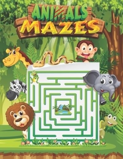 Cover for Carta Publishing · Animals Mazes (Paperback Book) (2020)
