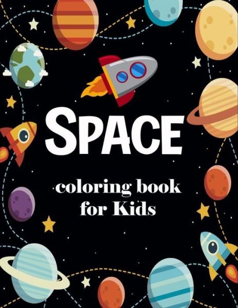 Cover for Isabella &amp; Alister · Space coloring book for kids (Paperback Book) (2020)