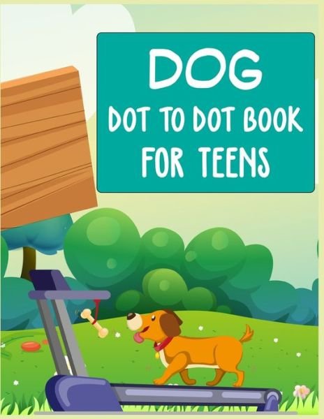 Cover for Nitu Publishing · Dog Dot to Dot Book For Teens (Paperback Book) (2020)
