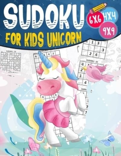 Cover for Jenkins Thomas Edwards · Sudoku for kids unicorn (Paperback Book) (2020)