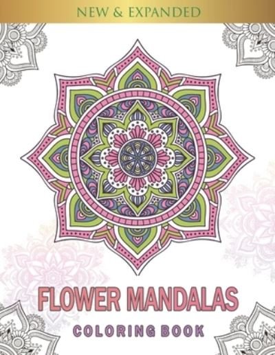 Cover for Blue Star Happy Coloring · Flower Mandalas Coloring Book (Paperback Book) (2020)
