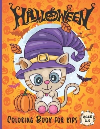 Cover for Krypton Activityz · Halloween Coloring Book for kids Ages 2-5 (Paperback Book) (2020)