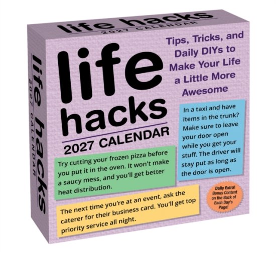 Cover for Keith Bradford · Life Hacks 2027 Day-to-Day Calendar (Calendar) (2026)