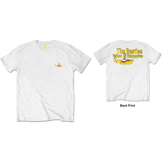 Cover for The Beatles · The Beatles Unisex Retail Pack T-Shirt: Nothing Is Real (White) (Back Print) (T-shirt)
