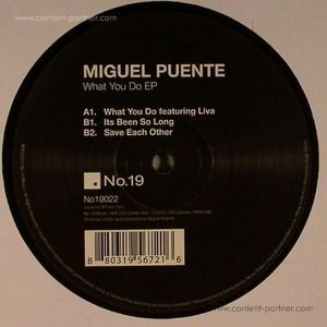 Cover for Miguel Puente · What to Do EP (12") (2012)