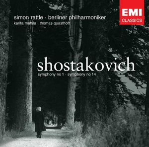 Cover for Rattle Simon · Sinfonie N. 1 &amp; 14 (CD) (2006)