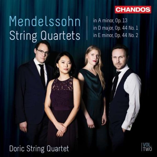 Cover for Doric String Quartet · Mendelssohn String Quartets Vol. 2 (CD) (2021)