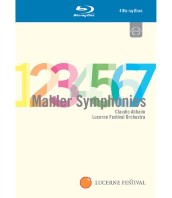Cover for Cl Lucerne Festival Orchestra · Mahler Symphonies 1 - 7 with C (Blu-ray) (2024)