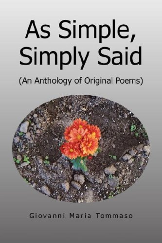 Cover for Giovanni Maria Tommaso · As Simple, Simply Said (Paperback Book) (2008)