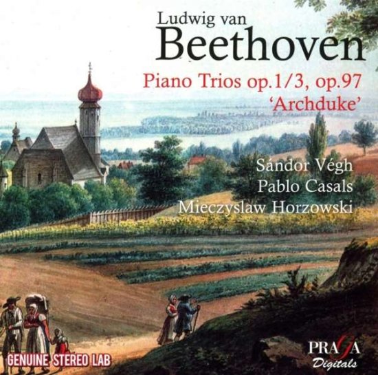 Cover for Mieczyslaw Horszowski &amp; Sandor Vegh &amp; Pau Casals · Piano Trios Op.1 / 3 Op.97 (CD) (2018)