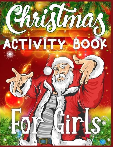 Cover for Sk Publishing · Christmas Activity Book For Girls (Paperback Book) (2019)