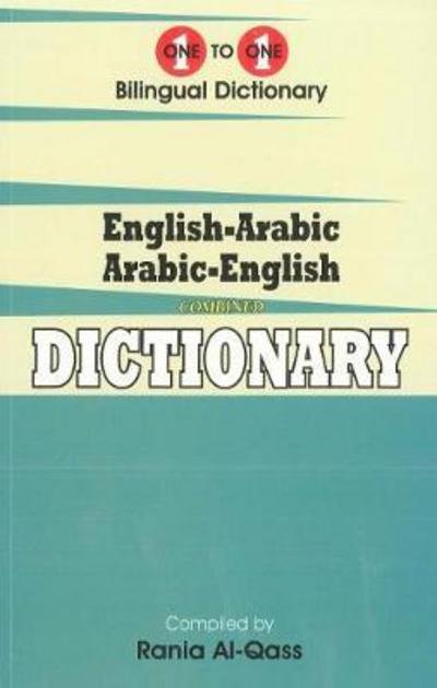 Cover for R. Al-Qass · English-Arabic &amp; Arabic-English One-to-One Dictionary. Script &amp; Roman (Exam-Suitable) (Paperback Book) [3 Revised edition] (2022)