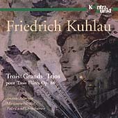 Cover for Adorjan / Henkel / Chris · Kuhlau: Trois Grands Trios Pour Trois Fl (CD) (2018)