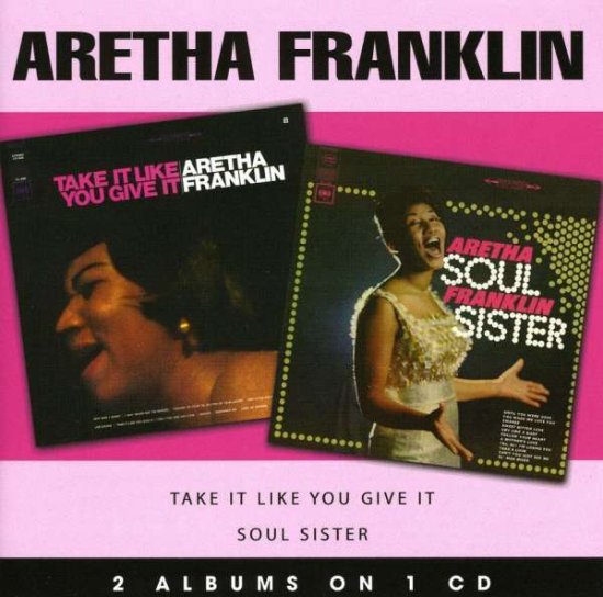 Cover for Aretha Franklin · Soul Sister / Take It Like You G (CD) (2011)