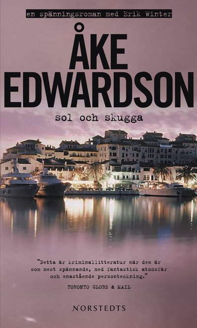 Cover for Åke Edwardson · Sol och skugga (Paperback Book)