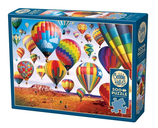 Cover for Up in the Air, Pussel, 500 bitar, Cobble Hill (Jigsaw Puzzle)