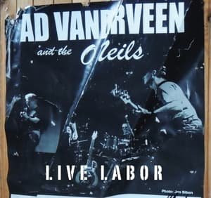 Cover for Ad Vanderveen &amp; The O'Neils · Live Labor (CD) (2013)