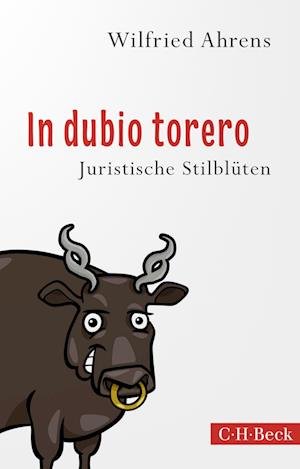 Cover for Wilfried Ahrens · Bp 6199 In Dubio Torero (Book)