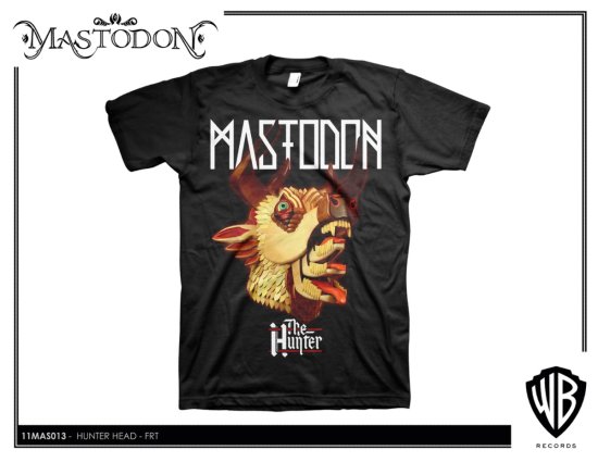 T-shirt Hunter Head (L) - Mastodon - 其他 -  - 0809731663757 - 2011年9月26日