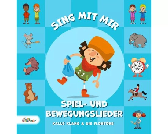 Cover for Sing Kinderlieder · Sing mit mir Spiel- und Bewegungslieder (CD) (2026)