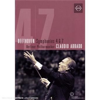 Cover for Abbado Claudio / Berliner Philharmoniker · Beethoven: Symphonies 4 &amp; 7 (DVD) (2010)