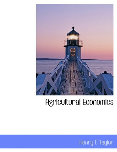 Cover for Henry C Taylor · Agricultural Economics (Paperback Book) (2010)