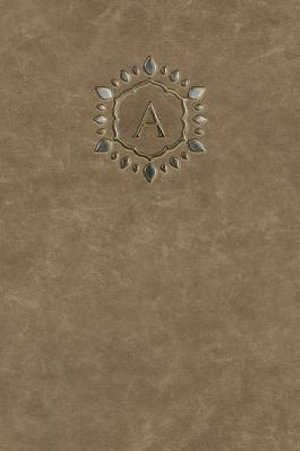 Cover for N D Author Services · Monogram "a" Meeting Notebook (Paperback Book) (2017)
