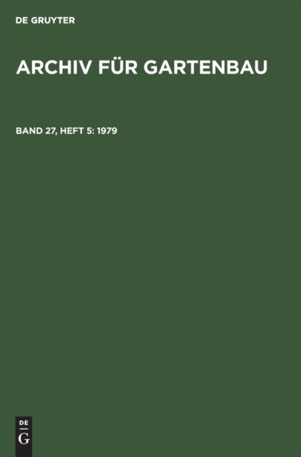 Cover for No Contributor · 1979 (Hardcover Book) (1980)