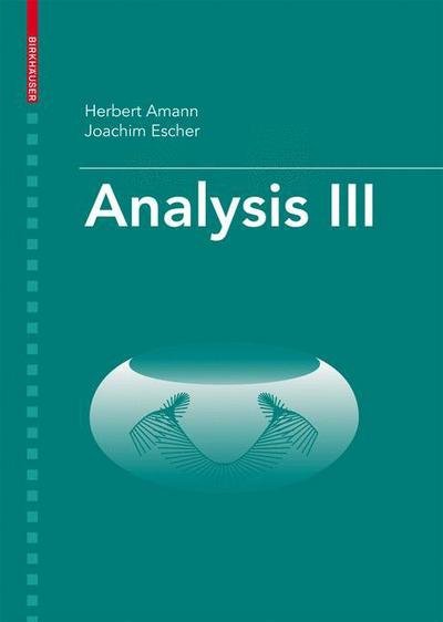 Cover for Herbert Amann · Analysis III (Paperback Book) [2009 edition] (2009)