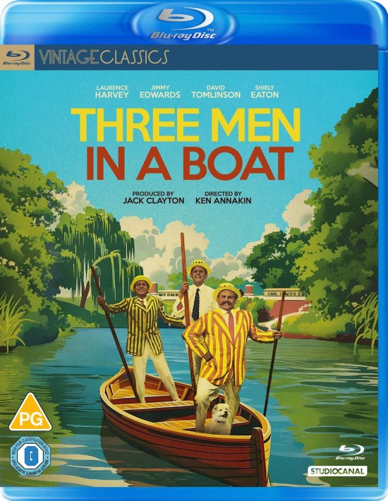 Cover for Three men in a Boat BD · Three Men In A Boat (Blu-ray) (2024)