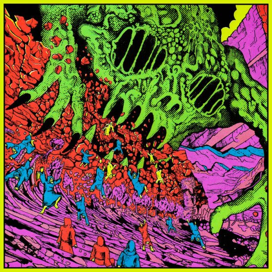 Cover for King Gizzard &amp; the Lizard Wizard · Live at Red Rocks '22 (12 LP Color Vinyl Box Set) (LP) (2023)