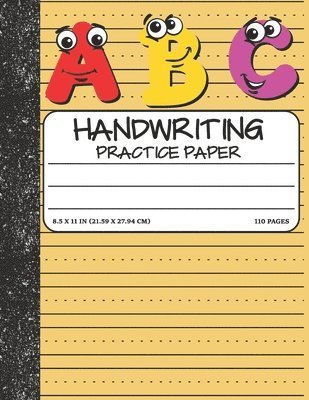 Cover for Bottota Publication · Handwriting Practice Paper (Paperback Book) (2019)