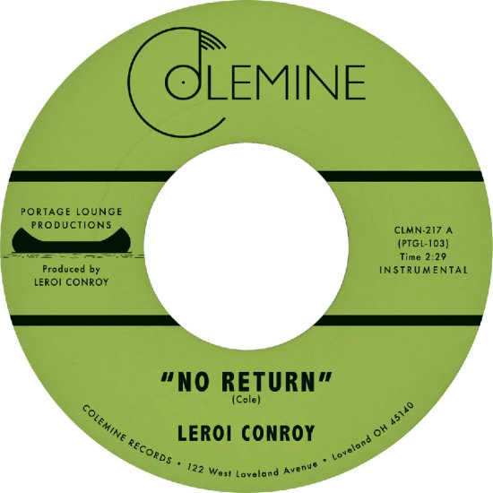 Cover for Leroi Conroy · No Return / Path Of Man (LP) (2025)