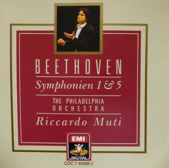 Cover for Ludwig Van Beethoven  · Symphony No.1 Op 21 In Do (1800) (CD)