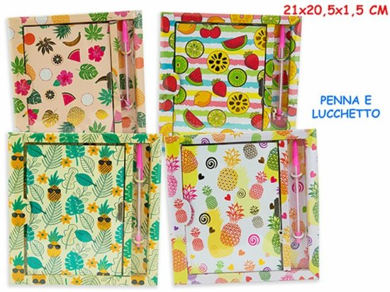 Cover for Teorema: Miss Signorina · Diario Segreto Summer Fruits Con Penna - Box (MERCH)