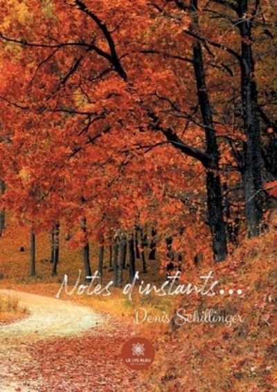 Notes d'instants... - Denis Schillinger - 图书 - Le Lys Bleu Editions - 9791037719829 - 2020年12月14日