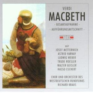 Macbeth - Chor & Orch D.Westdt.Rund - 音乐 - CANTUS LINE - 4032250056830 - 2012