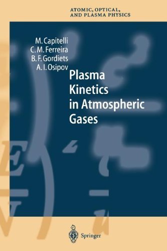 Cover for M. Capitelli · Plasma Kinetics in Atmospheric Gases - Springer Series on Atomic, Optical, and Plasma Physics (Paperback Book) (2011)