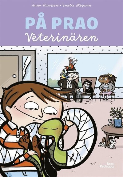 Cover for Anna Hansson · På prao. Veterinären (Hardcover Book) (2019)