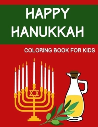 Cover for Silver Summer · Hanukkah Coloring Book For Kids (Paperback Book) (2020)