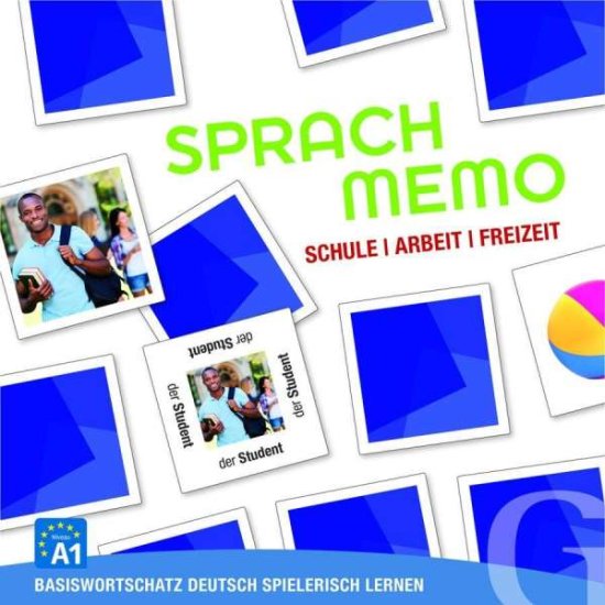 Cover for Sprachmemo Deutsch, Schule, Arbeit, Freizeit (Toys) (2016)
