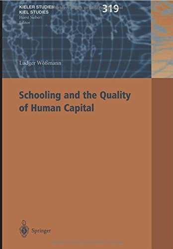 Cover for Ludger Woessmann · Schooling and the Quality of Human Capital - Kieler Studien - Kiel Studies (Paperback Book) [Softcover reprint of the original 1st ed. 2002 edition] (2014)