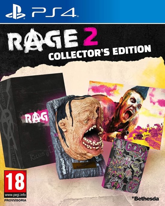 Cover for Sparatutto · Rage 2 - Collector's Edition (GAME)