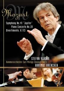 Cover for Vladar Stefan / Haenchen Hartmut / Kammerorchester Carl Philipp Emanuel Bach · Mozart: Symphony No. 41 - Piano Concerto No. 20 - Divertimento K. 113 (DVD) (2006)