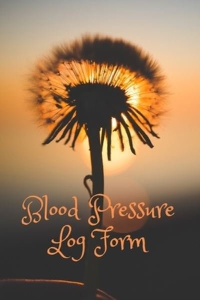 Cover for Cute Press · Blood Pressure Log Form (Paperback Book) (2019)