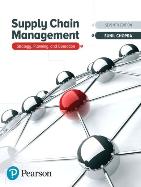 Cover for Sunil Chopra · Supply Chain Management: Strategy, Planning, and Operation (Hardcover Book) (2018)