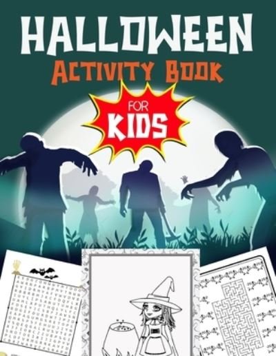 Cover for Smas Publication · Halloween Activity Book for Kids (Paperback Book) (2020)